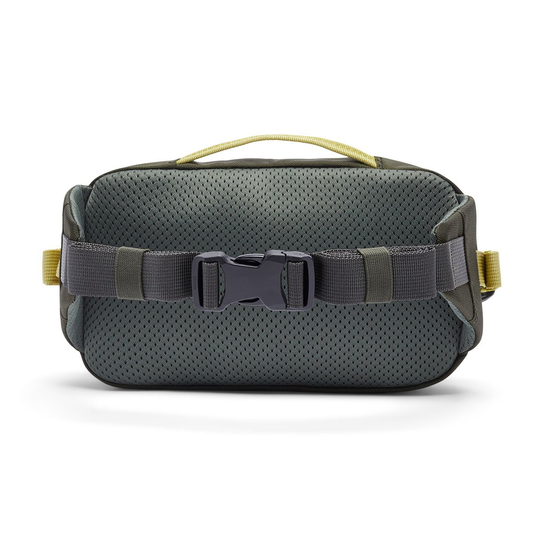Allpa X 1.5L Hip Pack with adjustable strap and side-release buckle, ideal for travel and outdoor exploration.