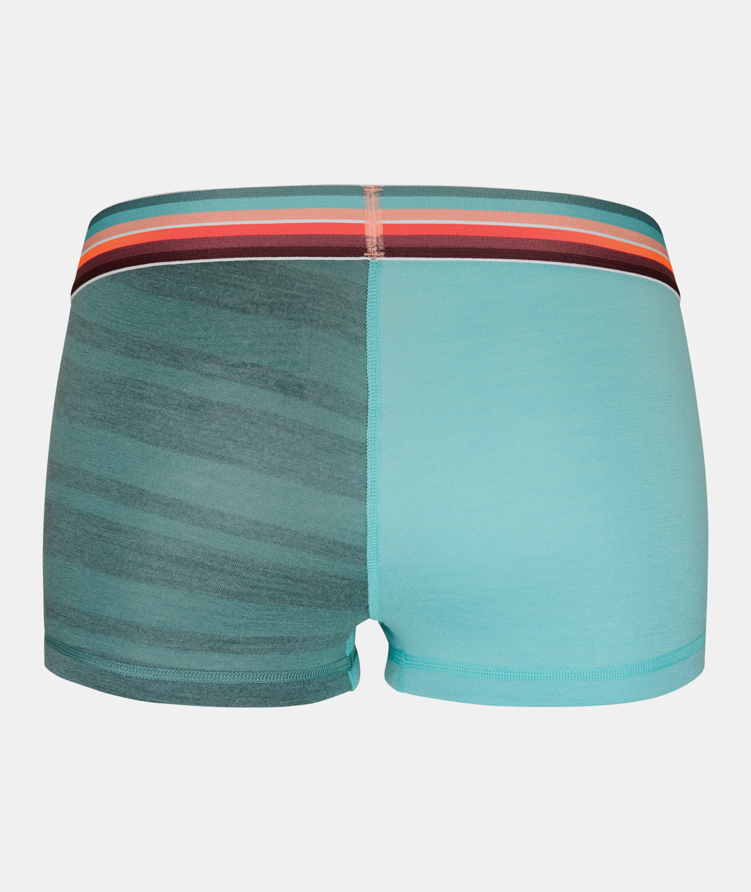 Women's wool hot pants in vibrant colors, made from fine Merino wool.