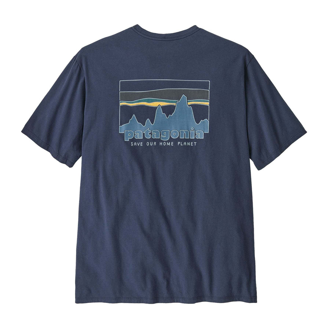 M's '73 Skyline Organic T-Shirt featuring vintage-inspired graphics by Patagonia.