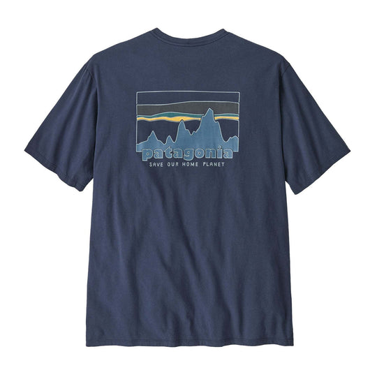 M's '73 Skyline Organic T-Shirt featuring vintage-inspired graphics by Patagonia.