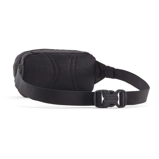 Lightweight black Terravia Mini Hip Pack with adjustable strap and compact design.