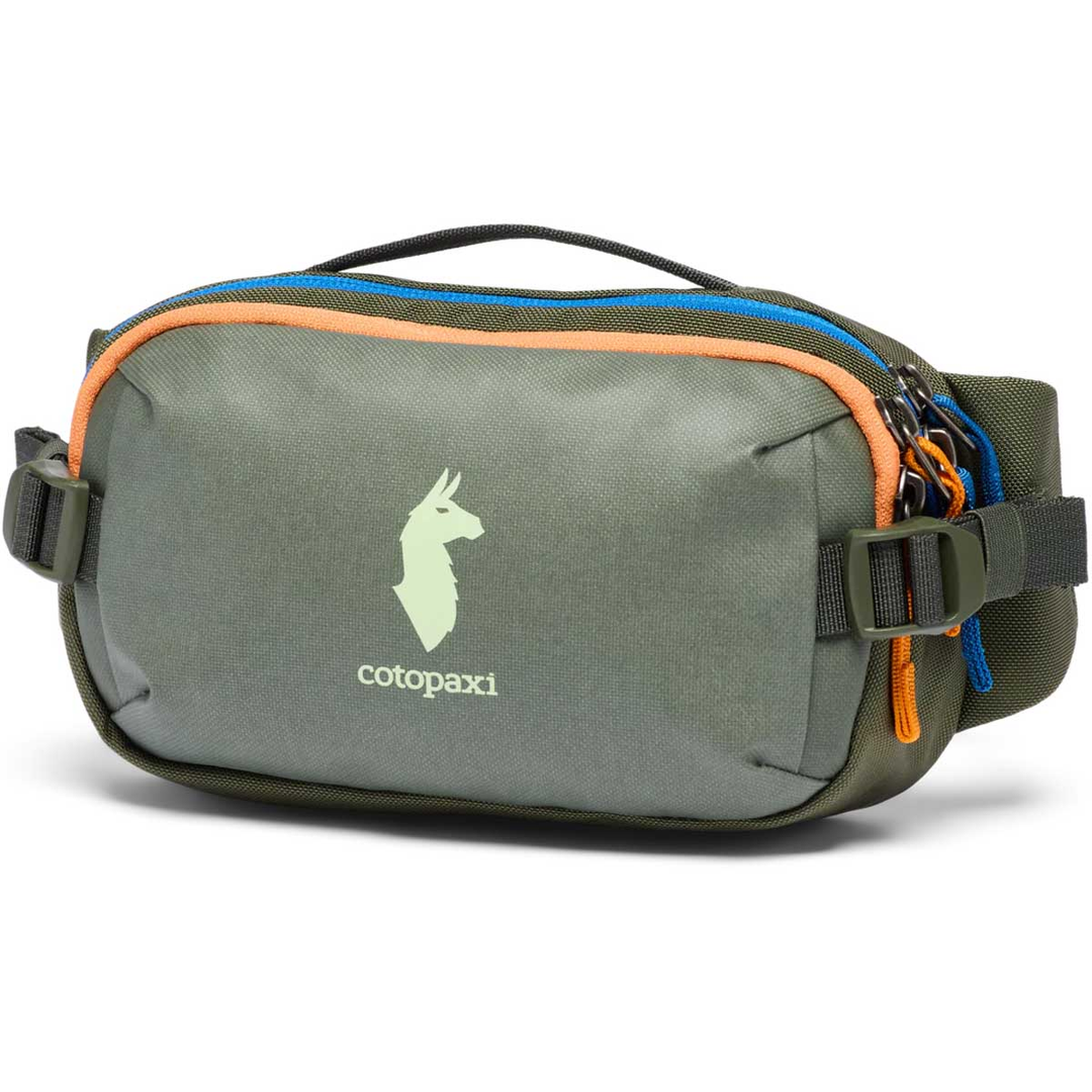 Allpa X 1.5L hip pack with logo, adjustable strap, and easy-access zippers.
