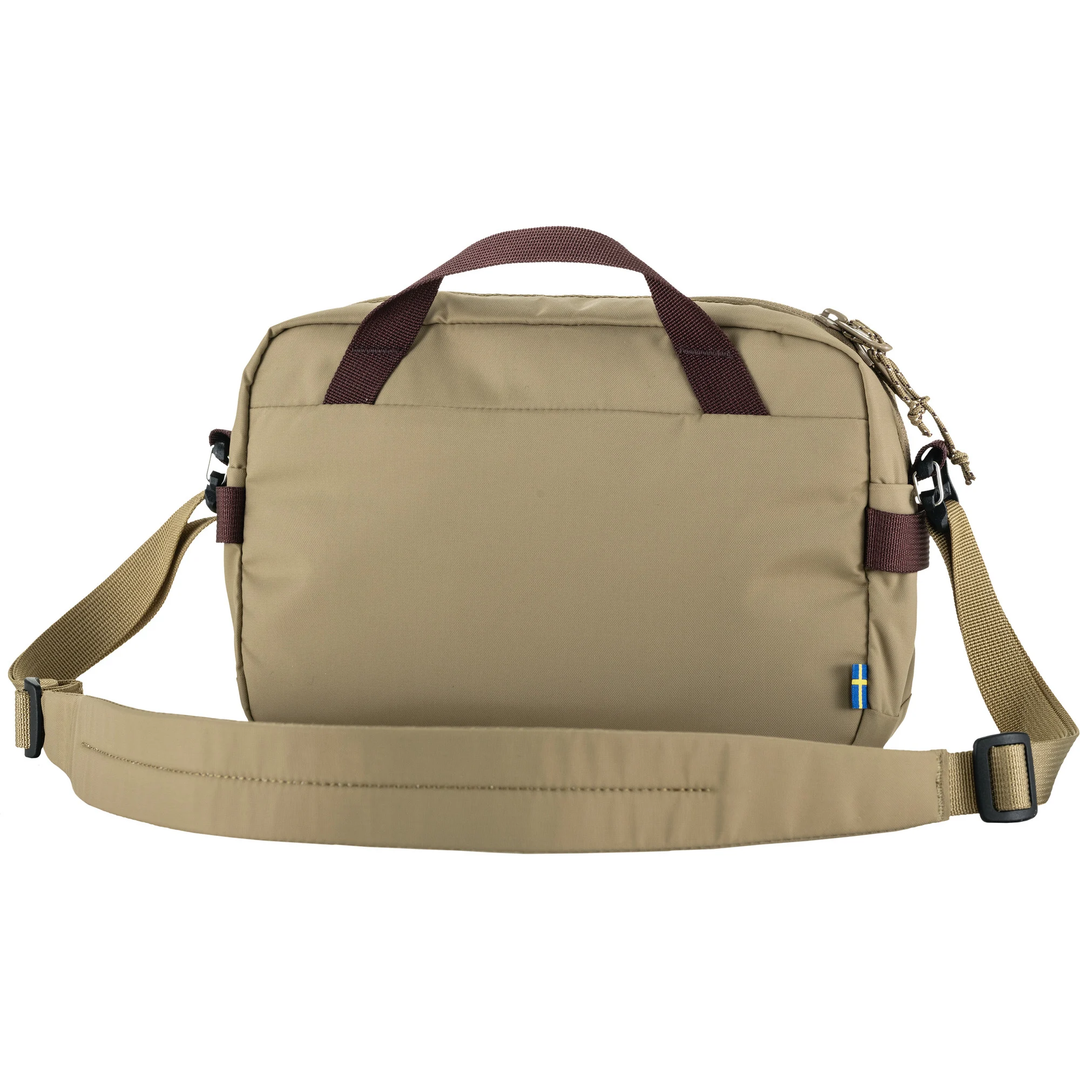 High Coast Crossbody bag in recycled polyamide with adjustable strap.