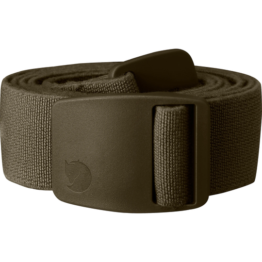 Elastic Keb Trekking Belt with adjustable plastic buckle.