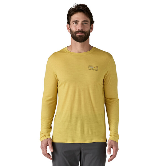 M's L/S Cap Cool Merino Blend Graphic Shirt