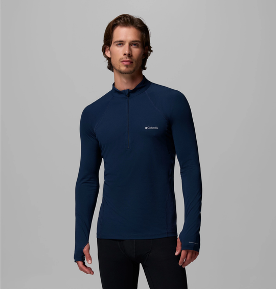 Midweight Stretch Long Sleeve Half Zip