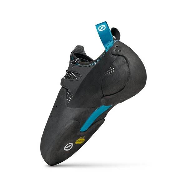 High-performance Chimera climbing shoe with asymmetrical shape, TPS insert, and Vibram XS Grip 2 sole for precision and support.