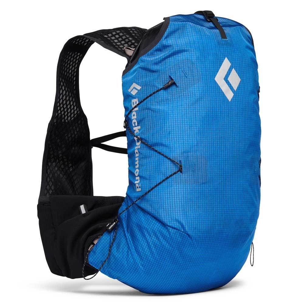Blue Distance 8 Backpack with ripstop UHMWPE fabric and advanced harness system.