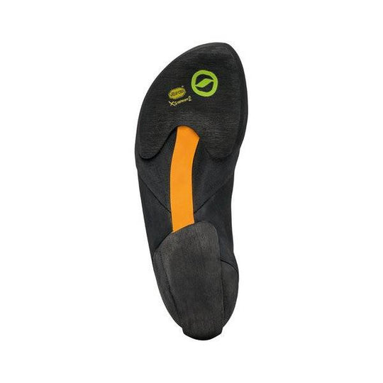 Drago climbing shoe with Vibram XS Grip 2 sole, featuring a flexible design for enhanced sensitivity and performance.