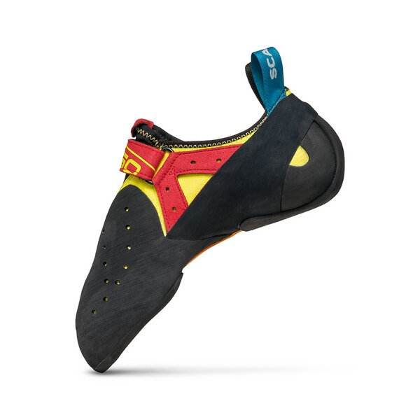 Drago climbing shoe with Vibram XS Grip 2 sole, featuring a flexible design for enhanced sensitivity and performance.