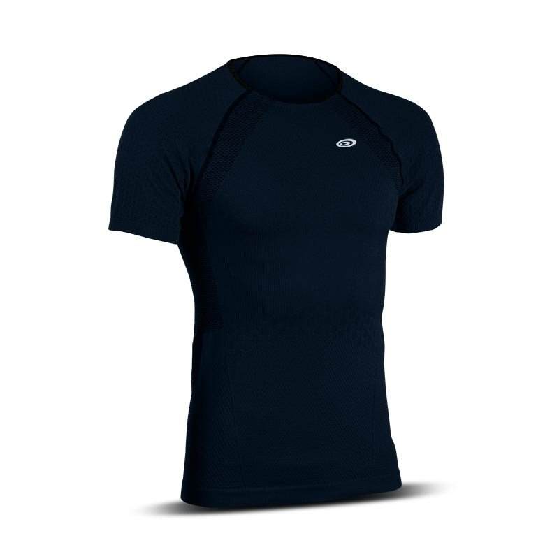 Haut Technique R-Tech Evo2 Court men's sports t-shirt, breathable microfiber, muscle support, moisture-wicking, anti-friction design.
