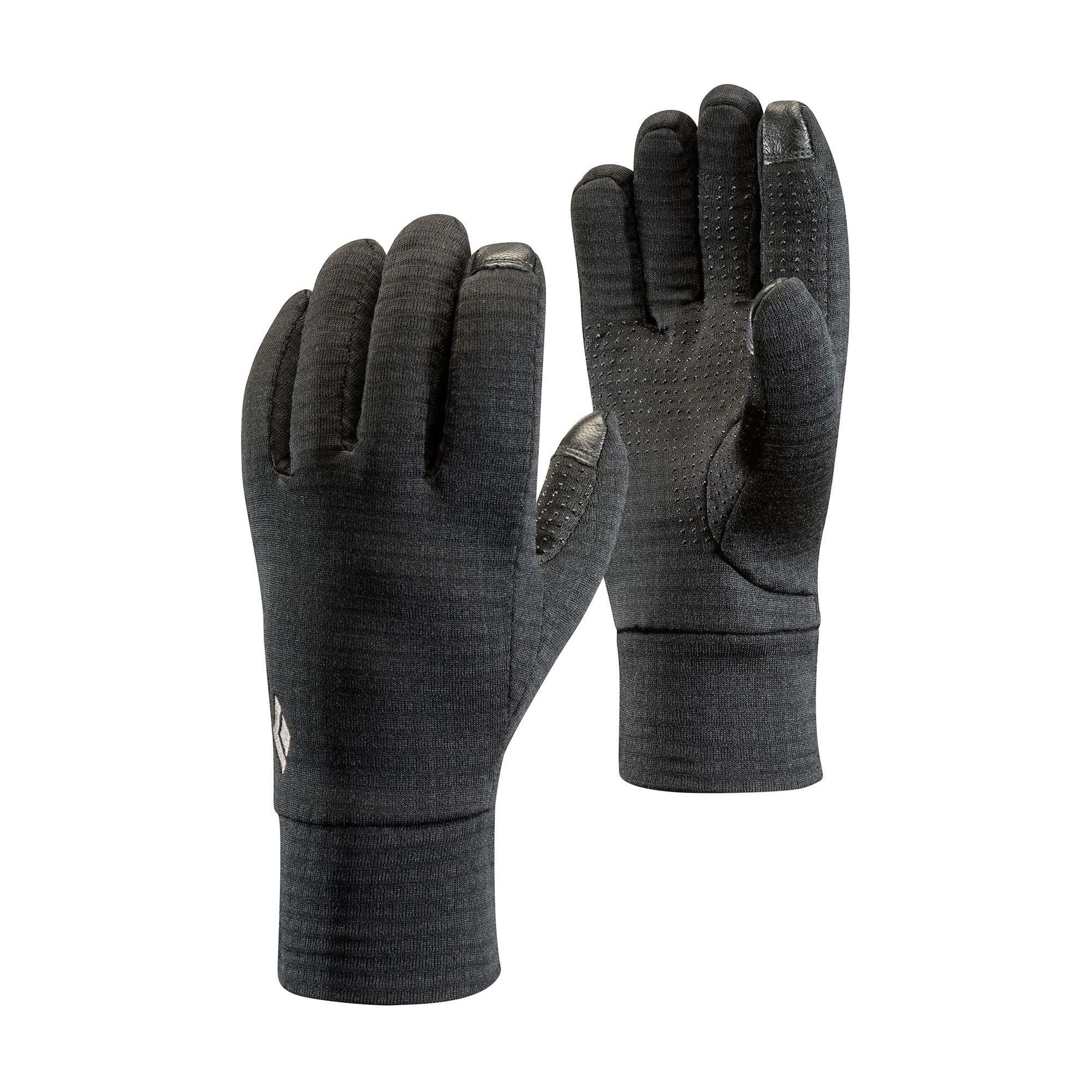 Midweight Gridtech gloves with Polartec Power Grid fabric, touchscreen functionality, and silicone grip.