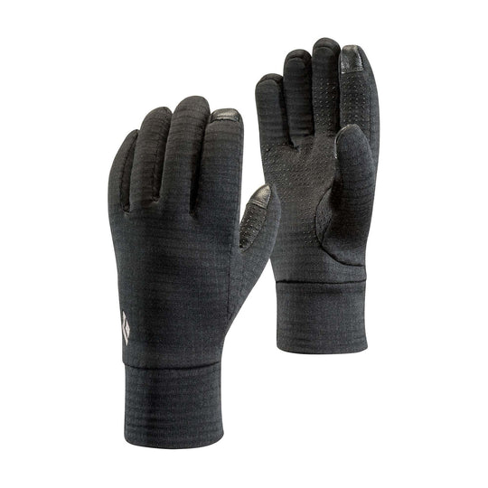 Midweight Gridtech gloves with Polartec Power Grid fabric, touchscreen functionality, and silicone grip.