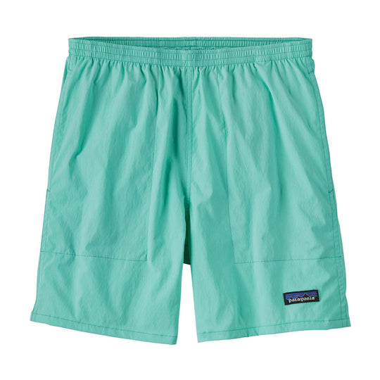 Multifunctional mint green Baggies Lights shorts, made from recycled nylon and elastane, quick-dry fabric, adjustable waistband, 6.5-inch inseam.