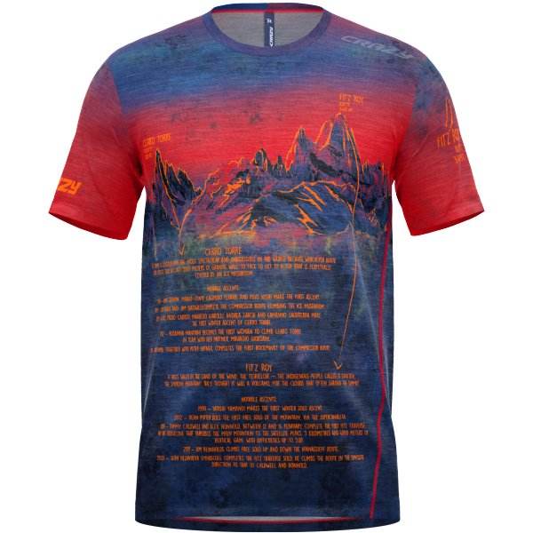 T-Shirt Legend, fully printed with exclusive patterns, breathable Tencel fabric.