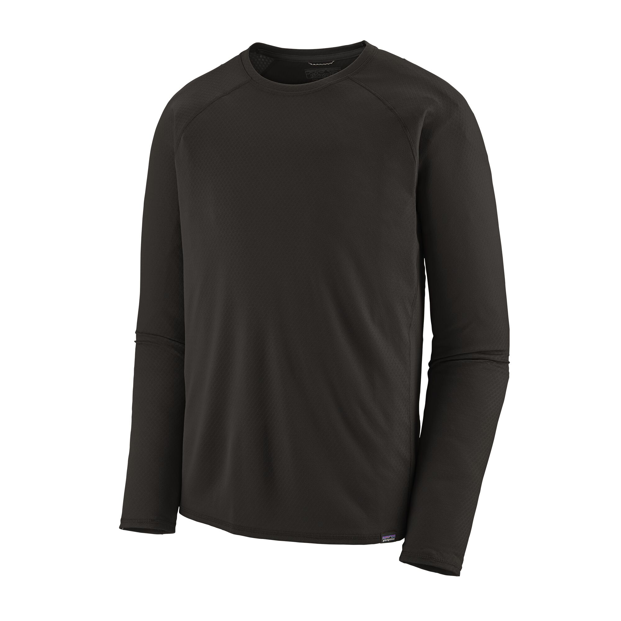 Men's Cap MW Crew baselayer in recycled polyester with HeiQ® Pure technology, long sleeves, and raglan shoulder seams.