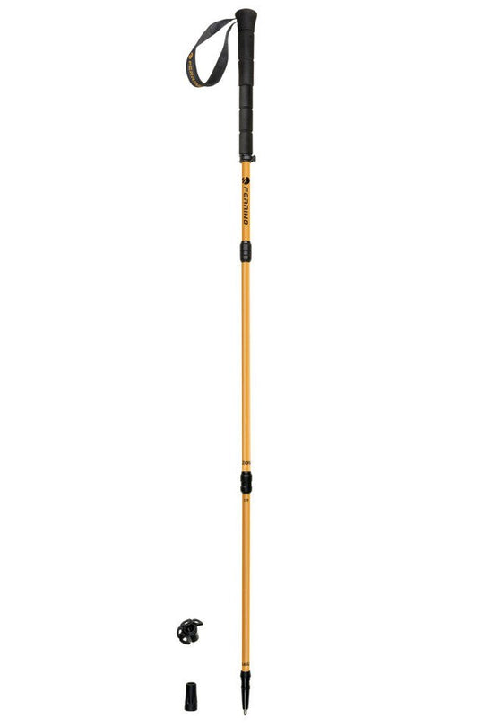 Ferrino Bastoncini Zion 3 Sezioni bastoncini da hiking pieghevoli leggeri e resistenti per trekking ed escursioni