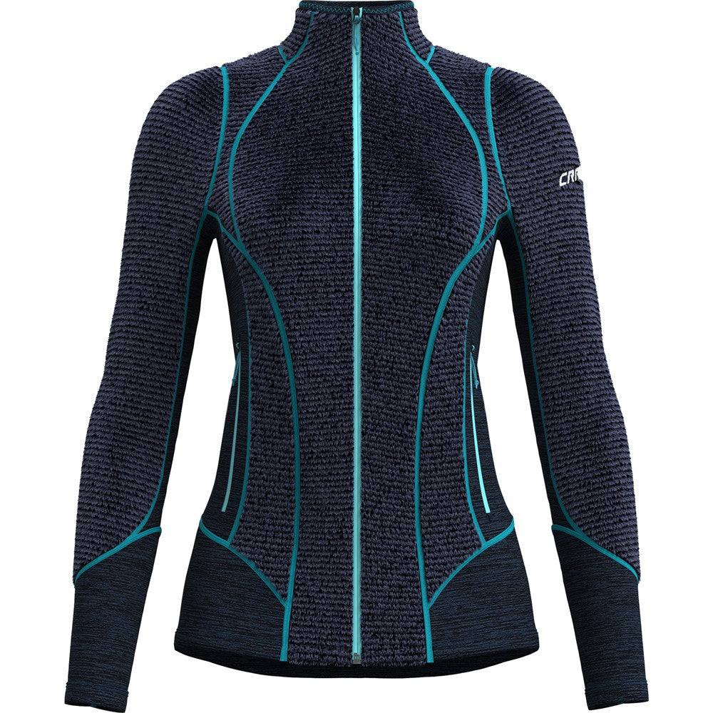 Crazy Pull Exit Extrafleece Lake-Blue – vista frontale
