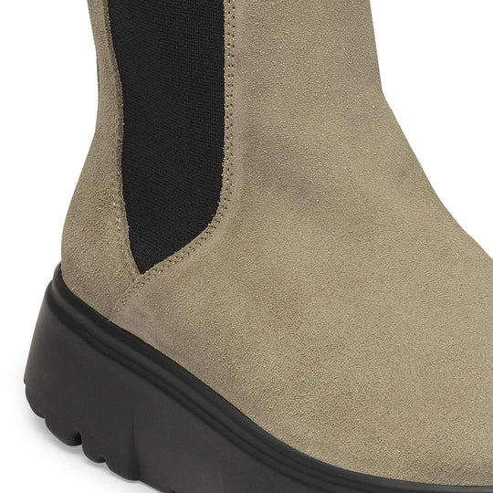 Birkenstock Theda Chelsea Suede Leather Taupe – vista 8
