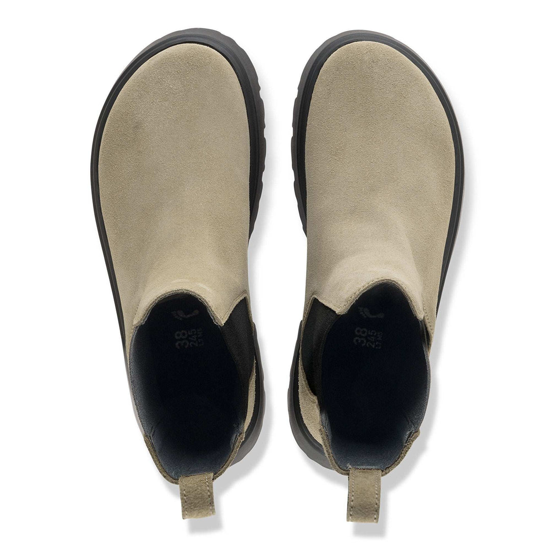 Birkenstock Theda Chelsea Suede Leather Taupe – vista 2