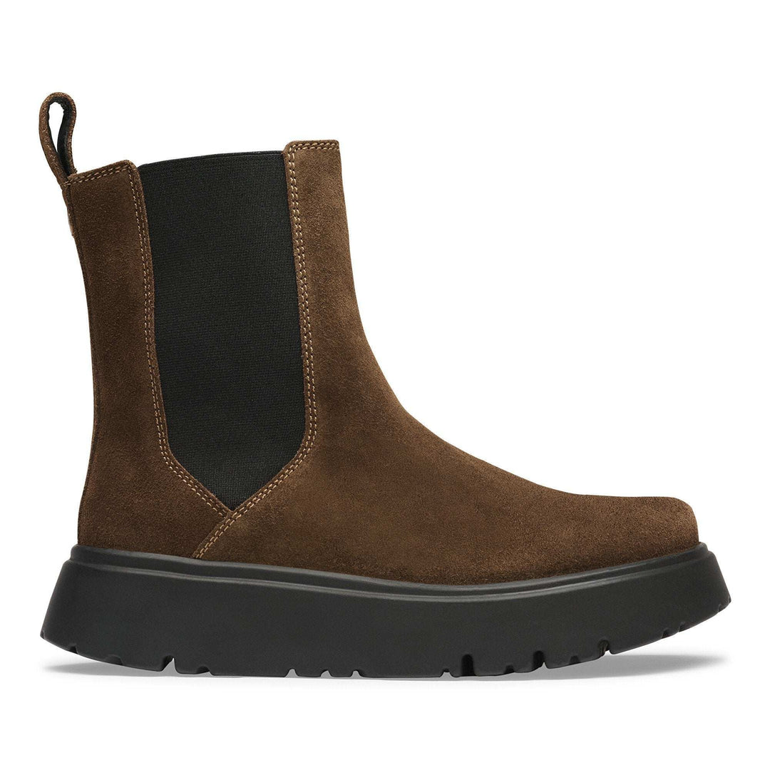 Birkenstock Theda Chelsea Suede Leather Carafe – vista 3
