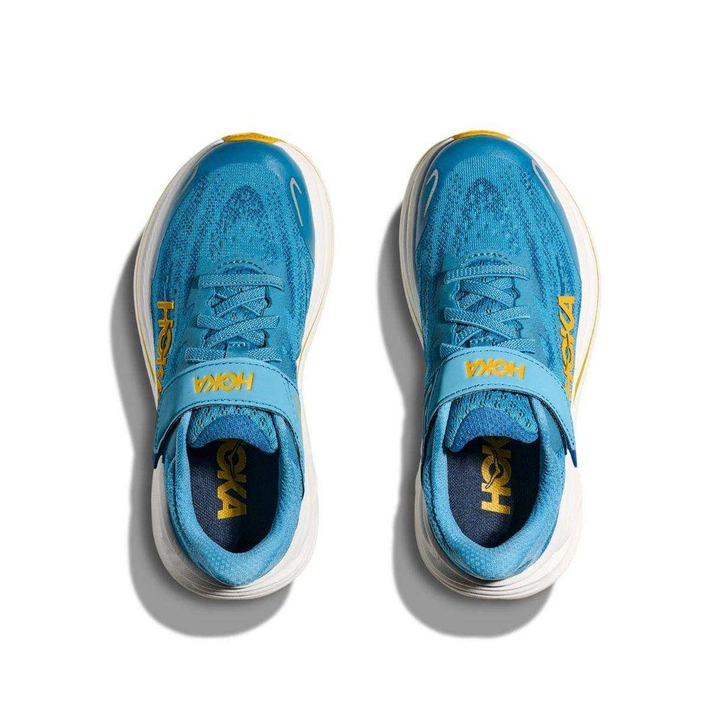 Scarpa Hoka Clifton 10 Little Kids leggera e confortevole per bambini attivi