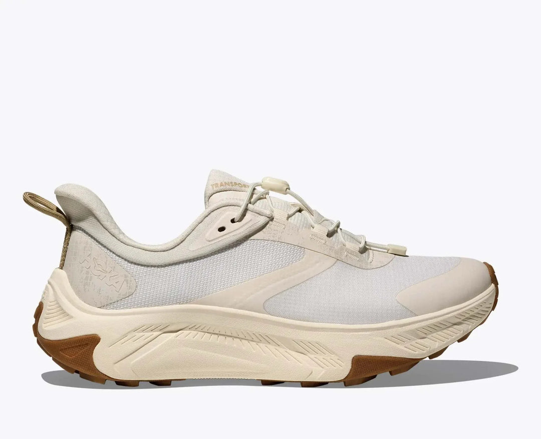 Transport 2 sneaker with eco-friendly materials, Vibram sole, and quick-lace system designed for city and trail comfort