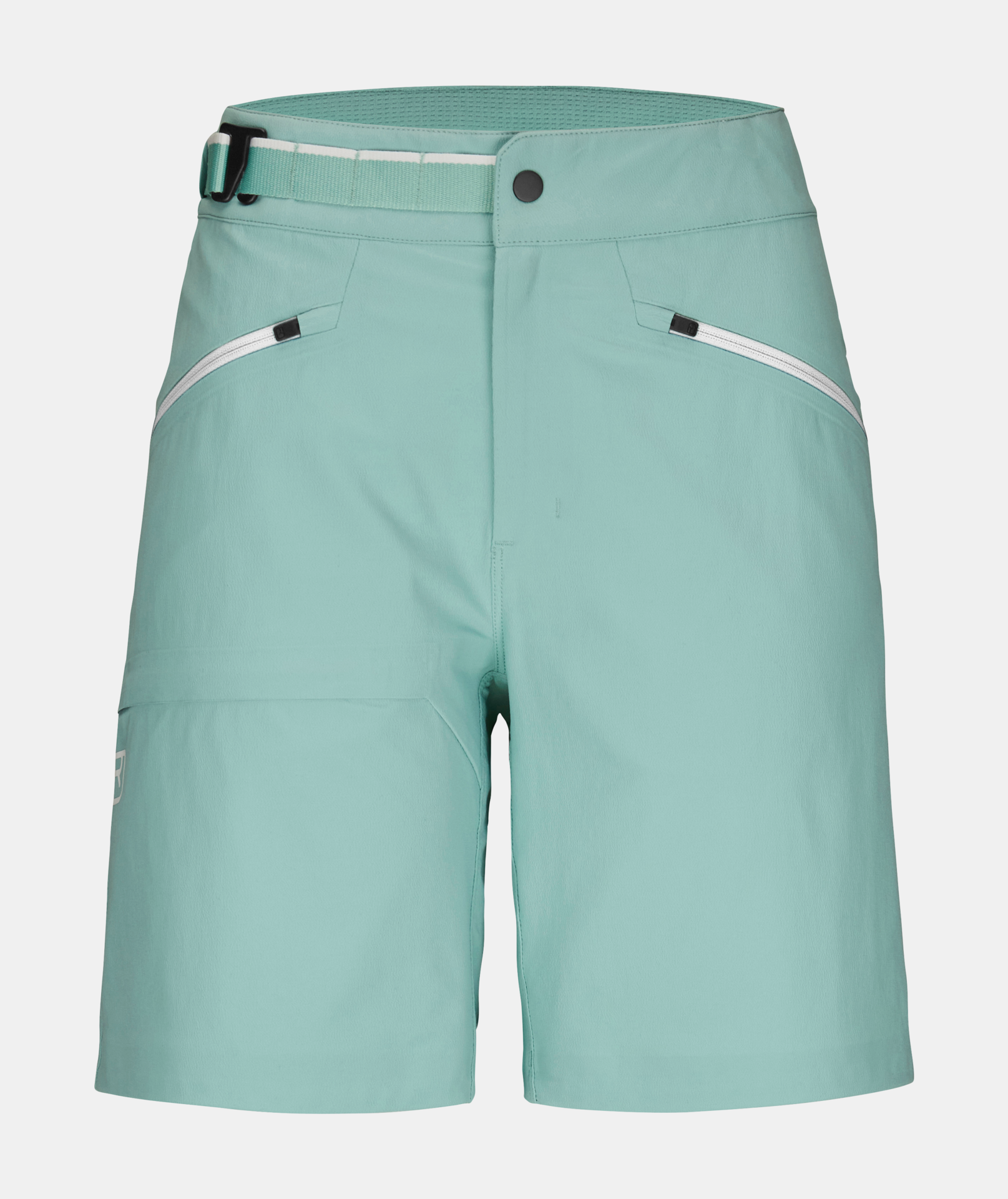 Brenta Shorts W for women, durable and breathable with integrated belt, ideal for alpine adventures.