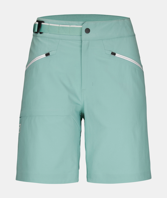 Brenta Shorts W for women, durable and breathable with integrated belt, ideal for alpine adventures.