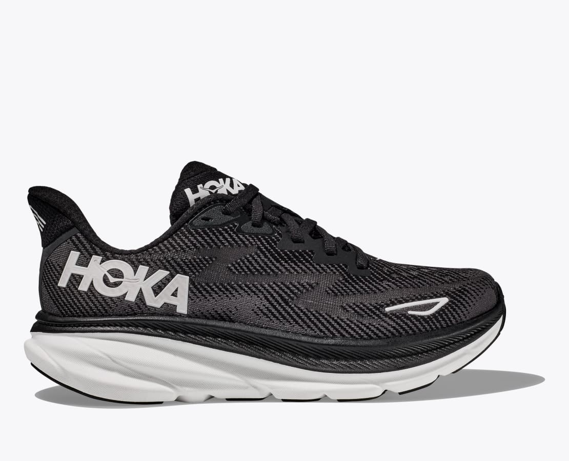 W Clifton 9 lightweight cushioned running shoe with breathable mesh and durable rubber sole