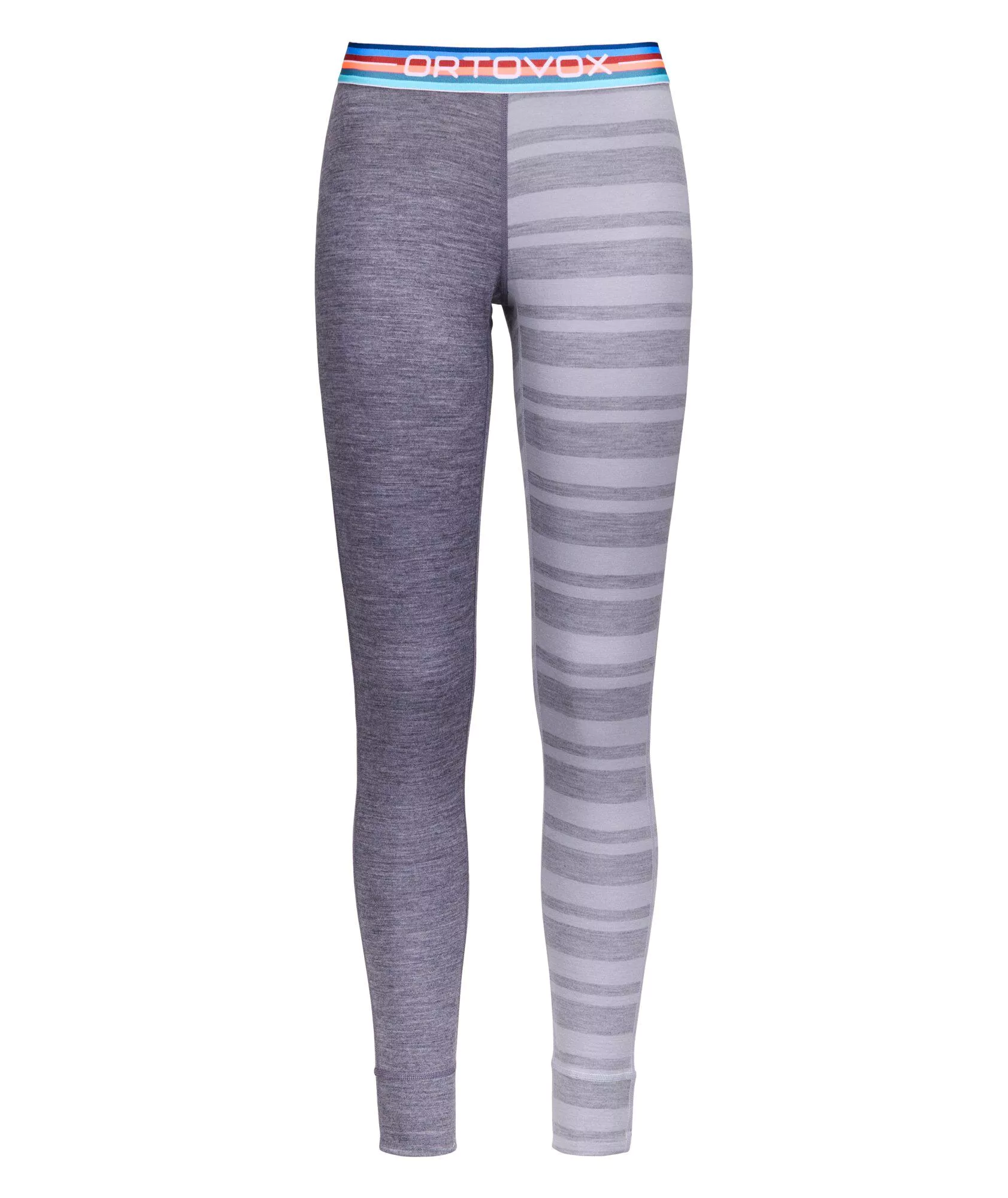 Wool Long Pants for women, featuring versatile and comfortable merino wool in a two-tone design, ideal for winter adventures.