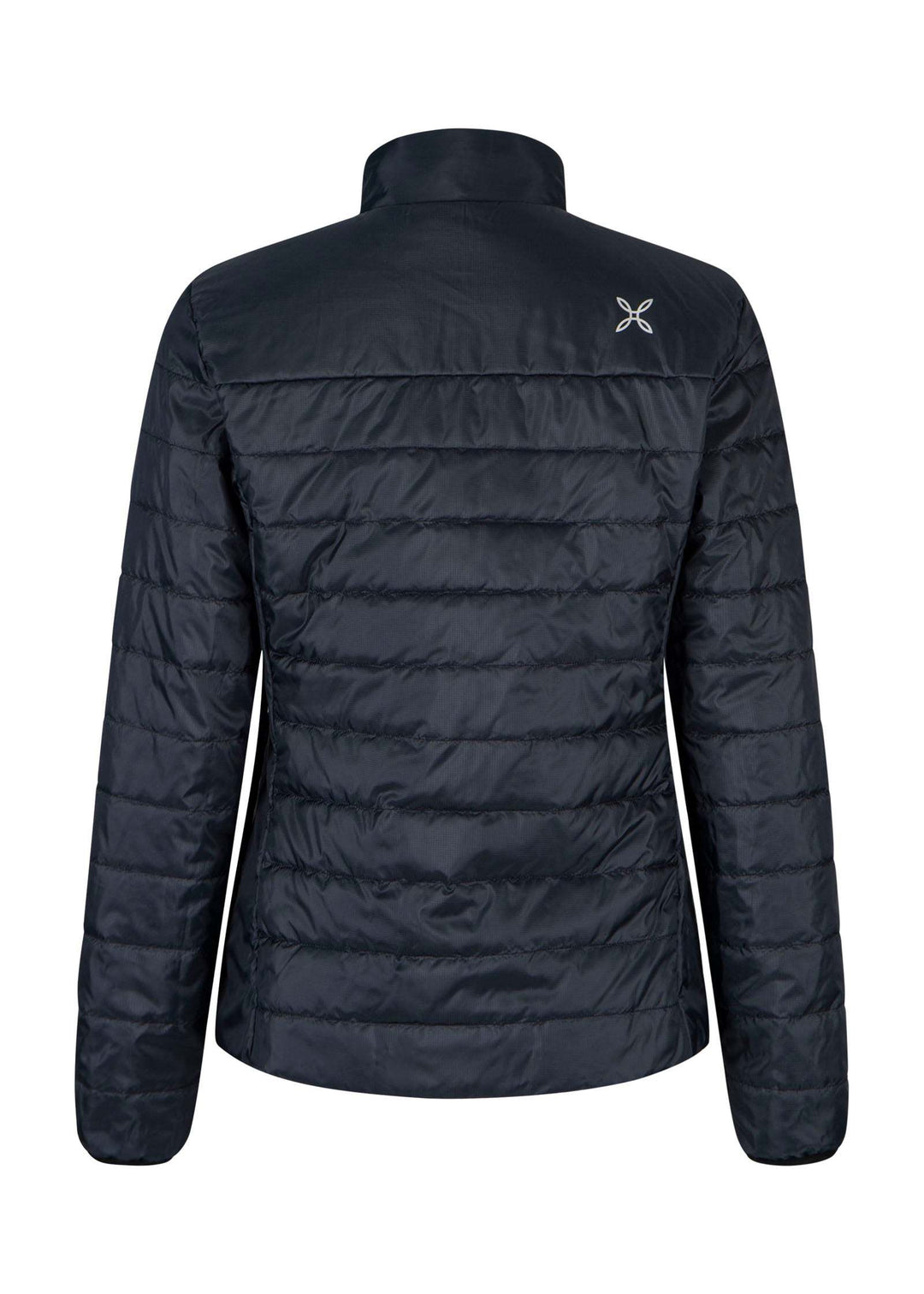 Giacca Gavia 3 in 1 da donna nera, vista posteriore, ideale per climi variabili, impermeabile e con imbottitura termica.