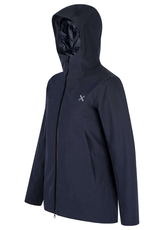 Giacca donna Gavia 3 in 1, elegante e impermeabile, con cappuccio, in poliestere riciclato, adatta a condizioni variabili.