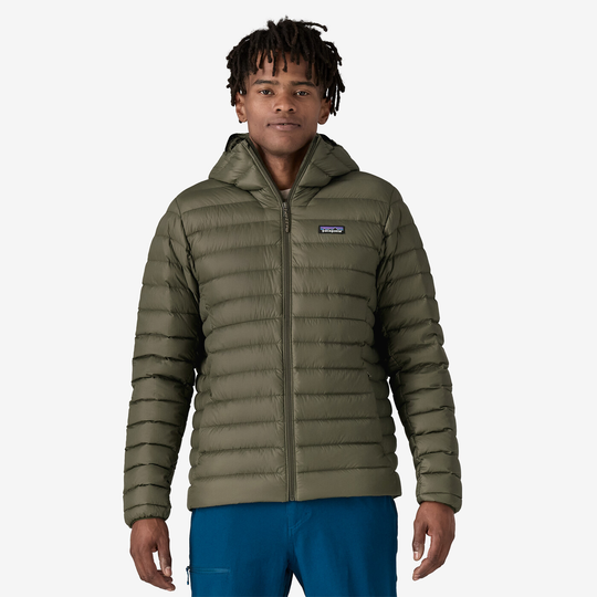 M's Down Sweater Hoody - Bshop