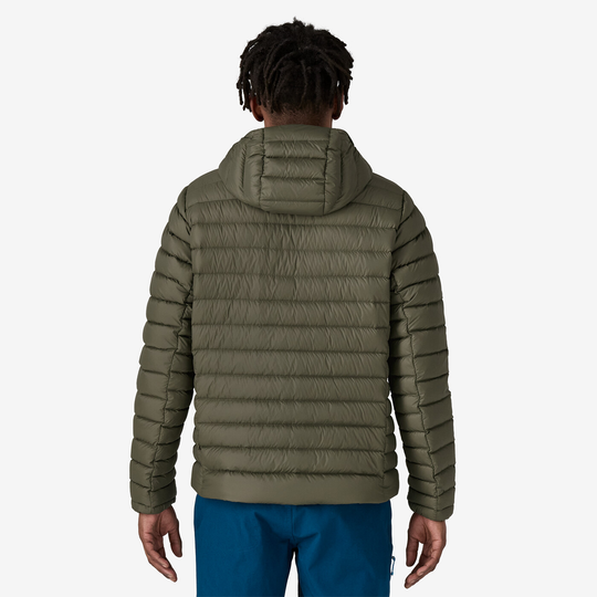 M's Down Sweater Hoody - Bshop