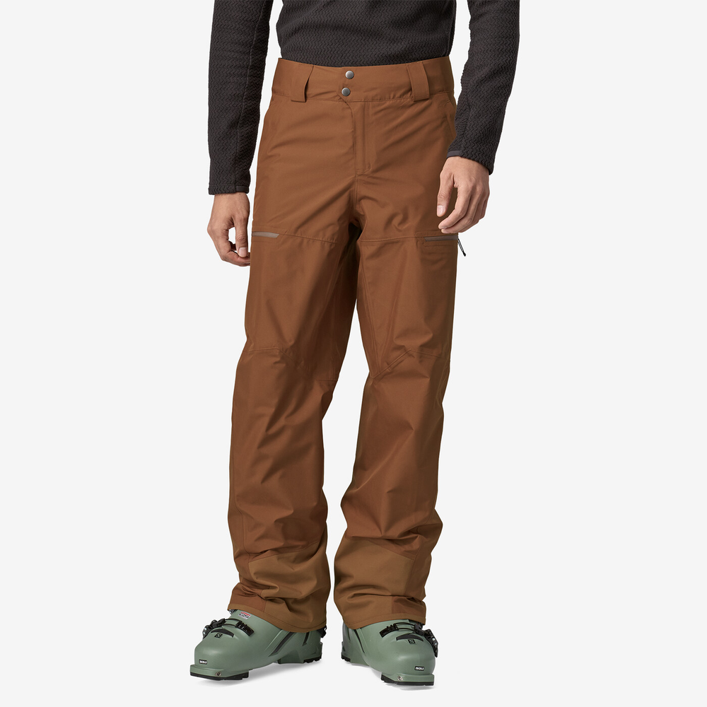 Pantaloni M's Powder Town con tessuto impermeabile a 2 strati, vita regolabile e riflettore RECCO integrato.