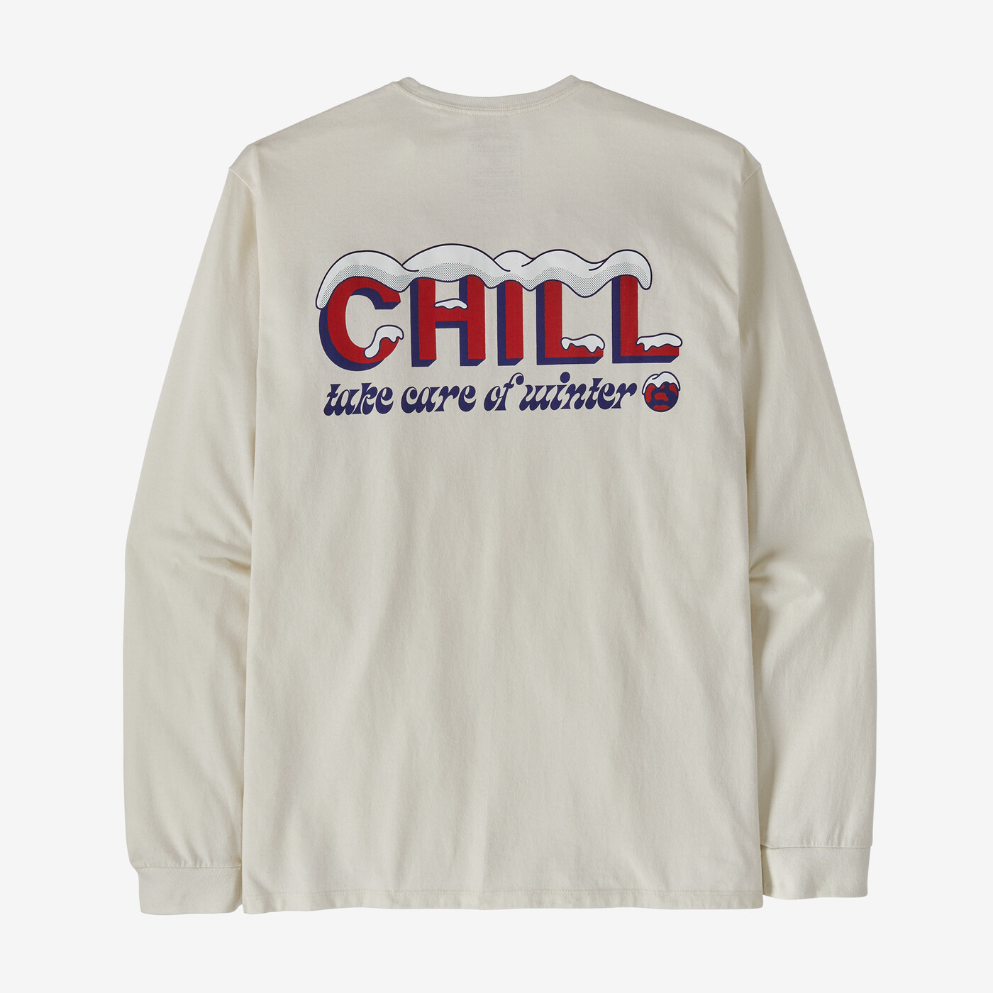 M's L/S Chill Responsibili-Tee, long-sleeve, recycled materials, Fair Trade Certified™, comfortable fit.