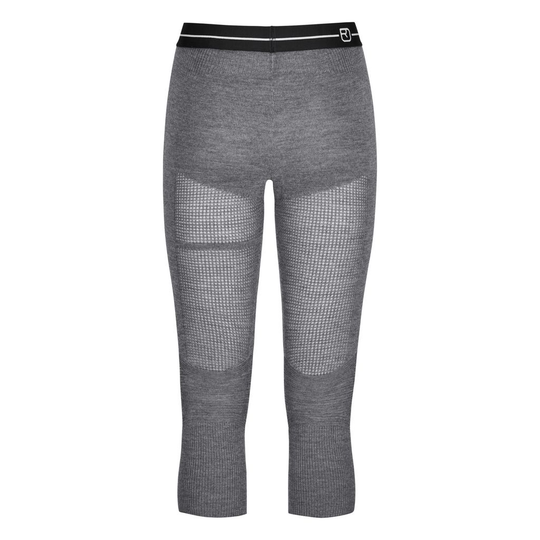 Ultralight Merino Thermovent SP 3/4 pants with breathable mesh, ideal for winter mountain activities.