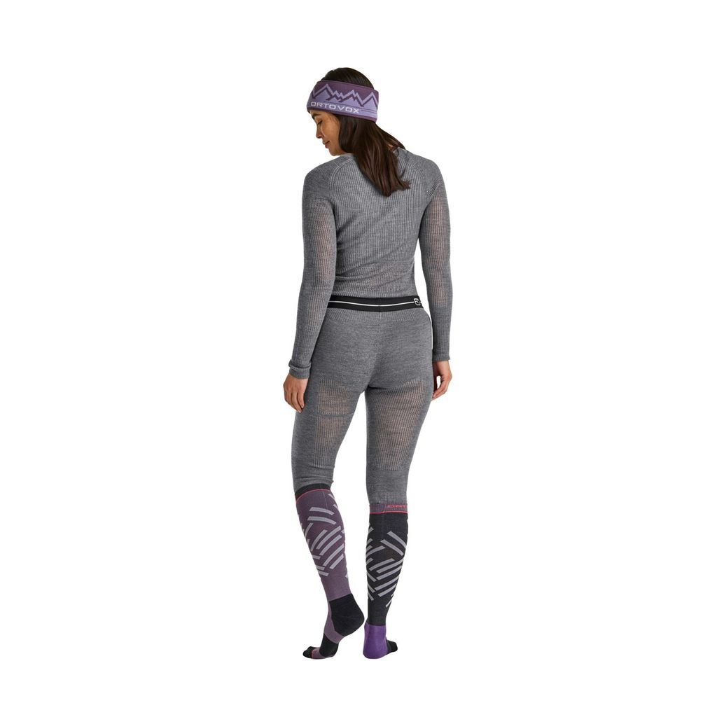 Merino Thermovent SP W 3/4 pants for winter warmth, showcasing breathable merino wool and advanced bodymapping design.