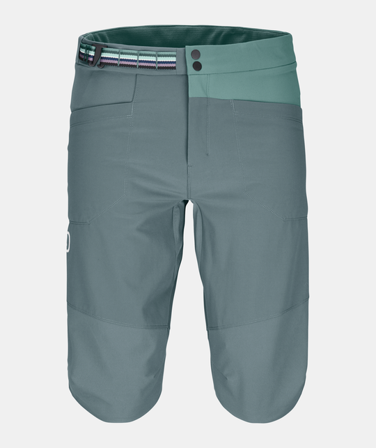 Durable Pala Shorts M for alpine climbing, features stretch fabric and Merino wool comfort.