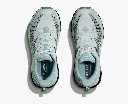 Trail running shoes, W Mafate Speed 4, featuring breathable jacquard mesh, PROFLY™ midsole, and Vibram® MegaGrip outsole.