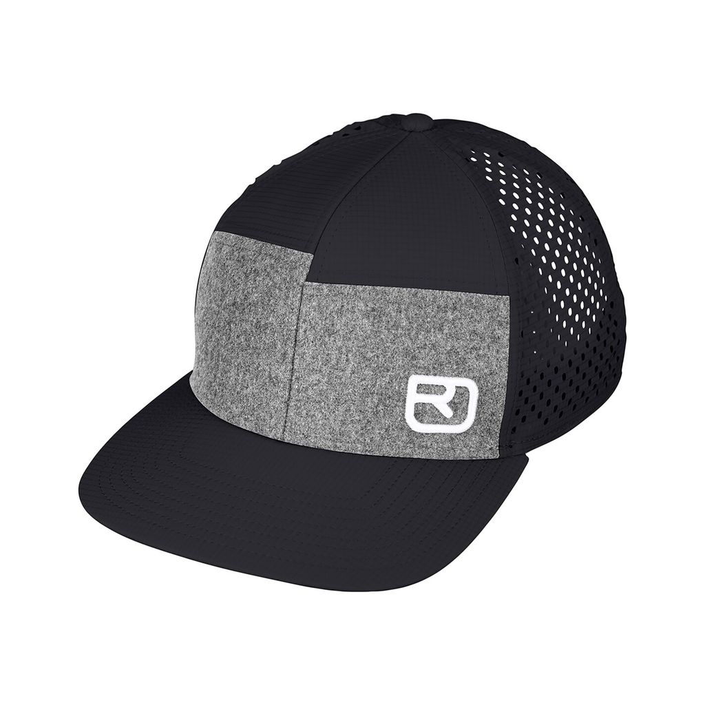 Lightweight Logo Air Trucker Cap with mesh ventilation and retro design.