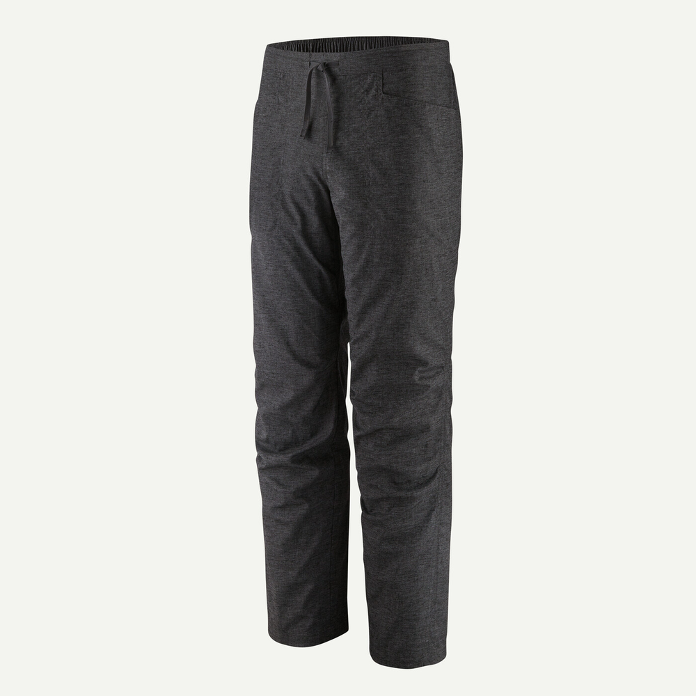 Pantaloni da climbing traspiranti in tessuto misto canapa organica e poliestere riciclato con vita elasticizzata e tasche compatibili con imbracatura