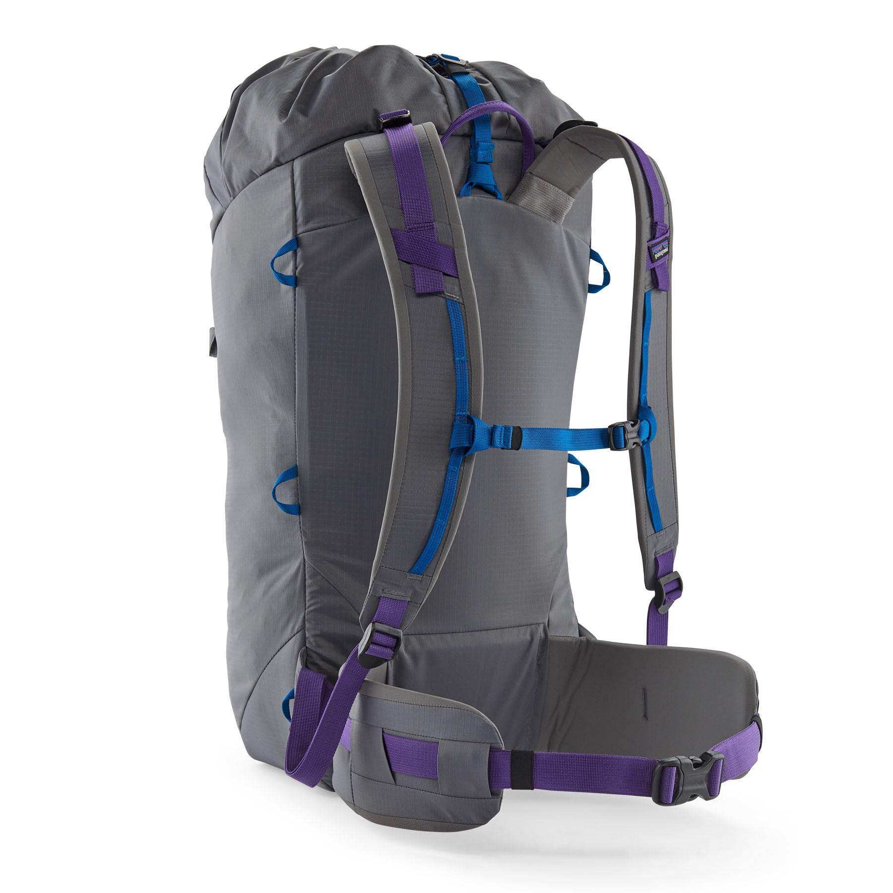 Ascensionist 35L climbing backpack with adjustable straps and ice axe carrier for alpine mountaineering