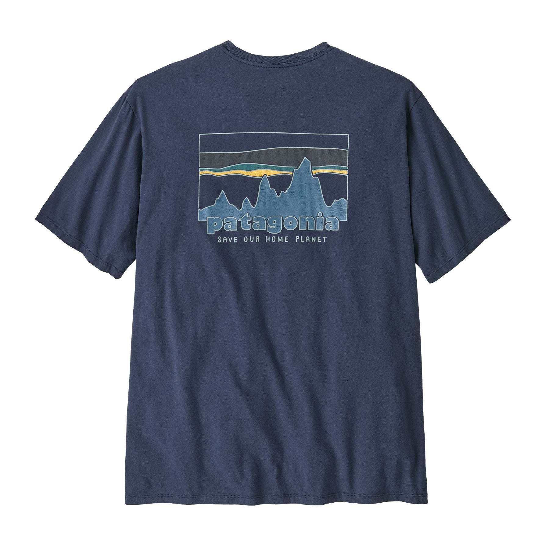 M's '73 Skyline Organic T-Shirt featuring vintage-inspired graphics by Patagonia.