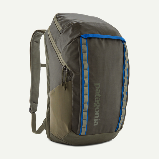 32L Black Hole Pack backpack, polyester, waterproof, recycled, Fair Trade Certified.