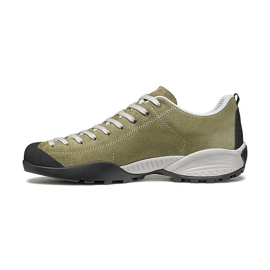 Mojito Sage shoe by SCARPA with suede upper and Vibram® sole.