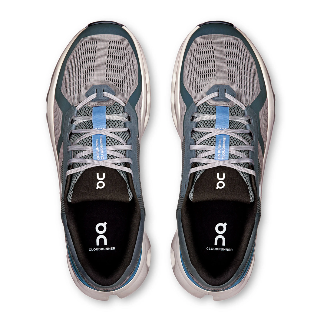 Running shoes Cloudrunner 2 M with recycled mesh upper and Helion™ superfoam cushioning.