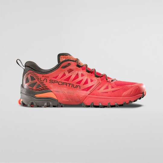 Bushido III Gtx trail running shoe with GORE-TEX Invisible Fit, durable grip sole, and breathable air mesh upper.