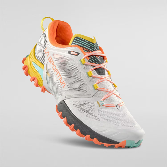 Bushido III trail running shoe with slip-on design and aggressive grip.